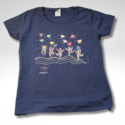 T-SHIRT BLU DA DONNA