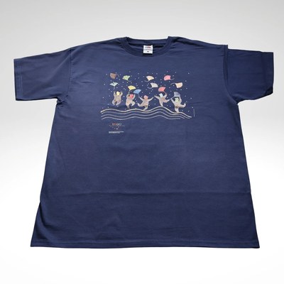T-SHIRT BLU DA UOMO