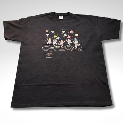 T-SHIRT NERA DA UOMO
